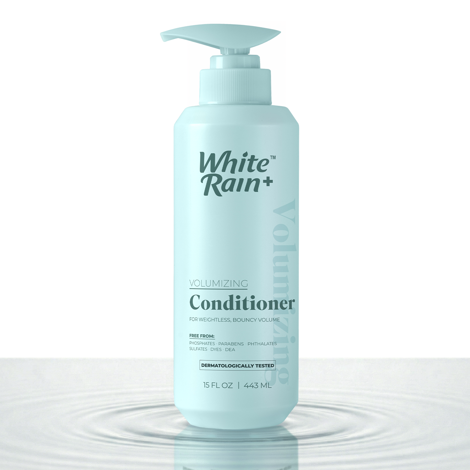 White Rain+ Volumizing Conditioner for Women and Men, 15 fl oz