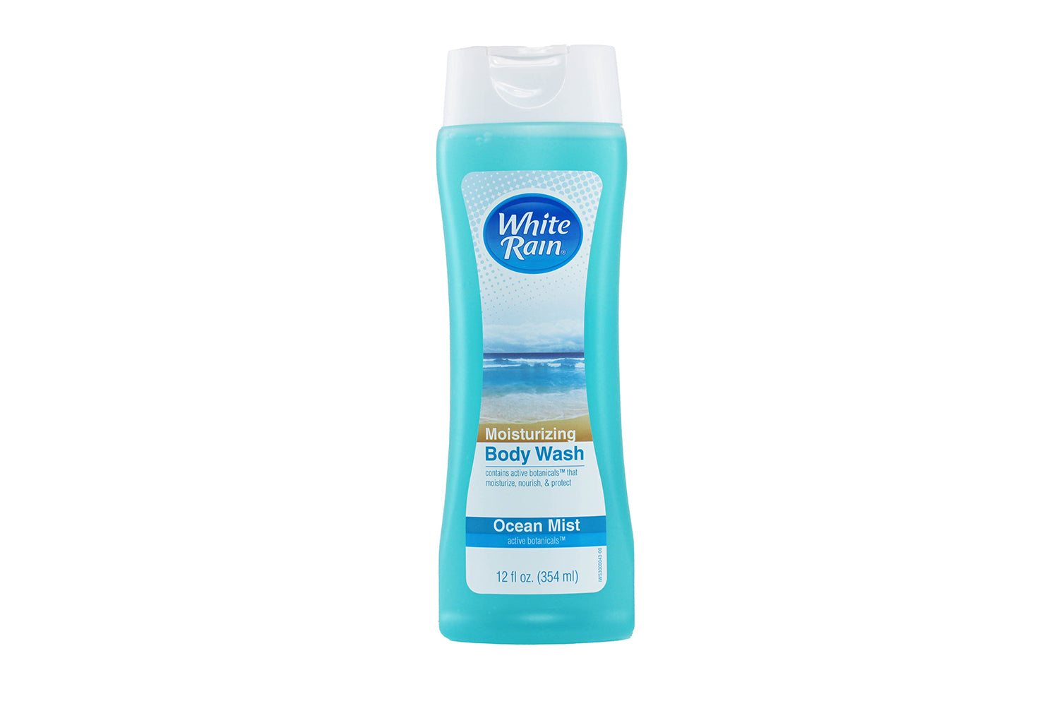 White Rain Ocean Mist Body Wash for Men & Women, Bulk Pack of 6 (12 fl oz Each)