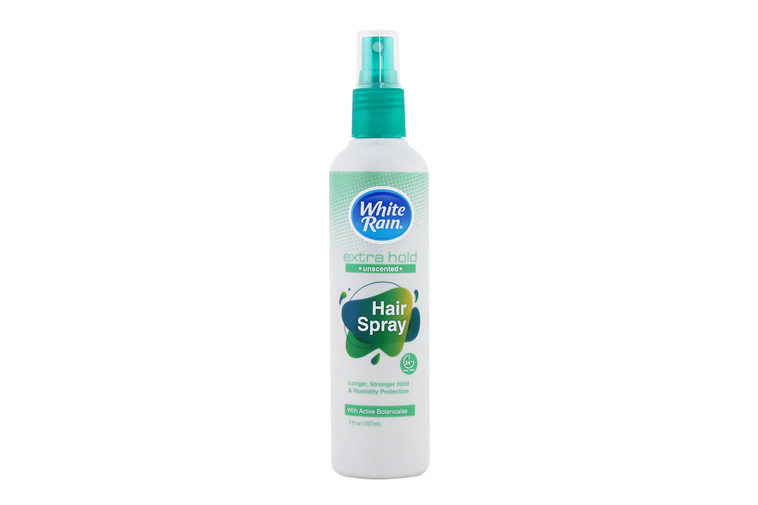 White Rain Hairspray Extra Hold Unscented, 7 oz (Pack of 4) Non-Aerosol
