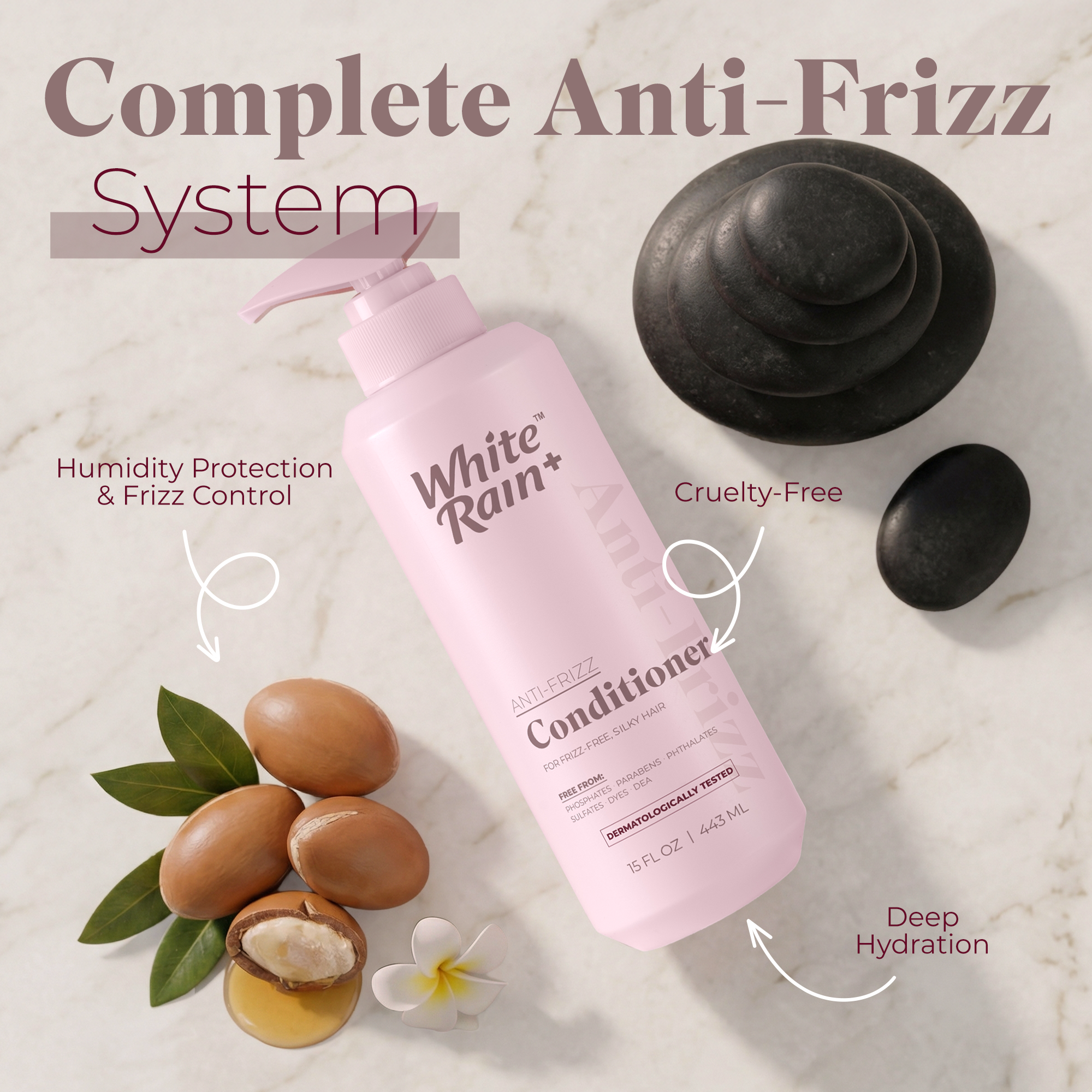 White Rain+ Anti-Frizz Conditioner
