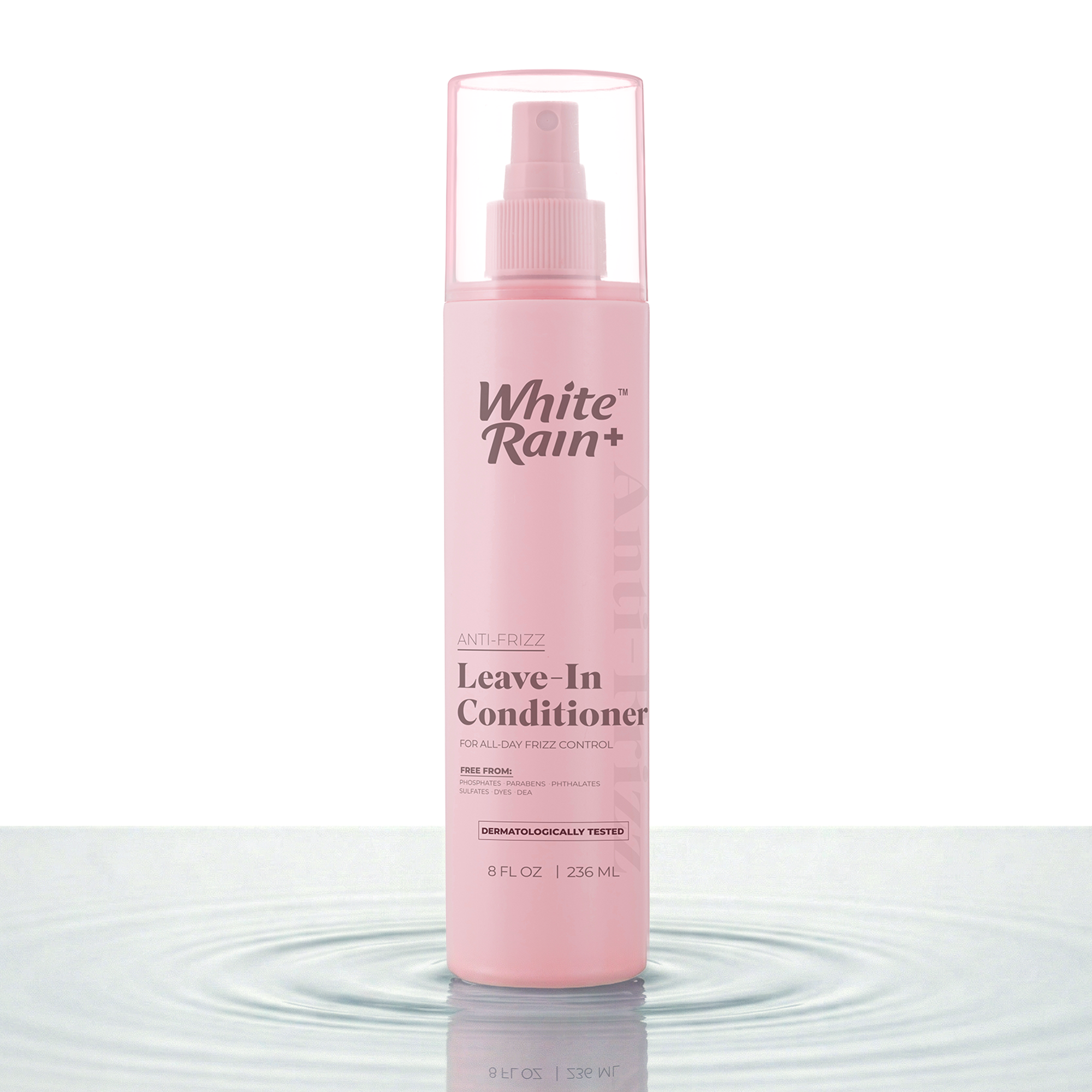 White Rain+ Anti-Frizz Leave-In Conditioner Spray, 8 fl oz
