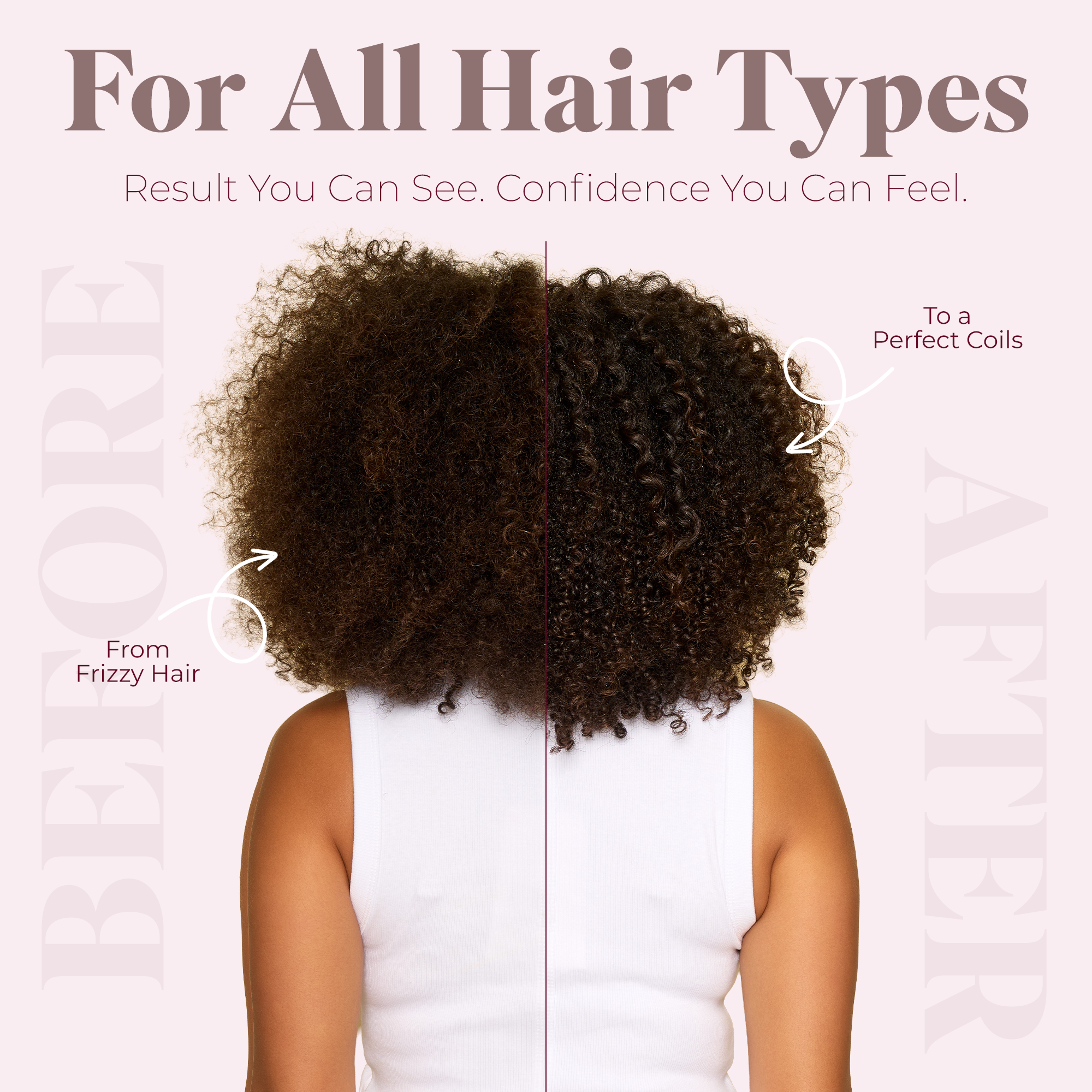 White Rain+ Anti-Frizz Hair Mask for Dry Hair, 6.7 fl oz