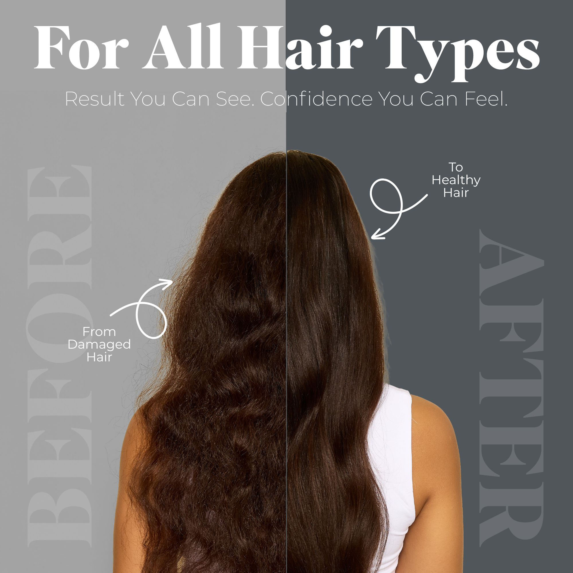 White Rain+ Heat Protection Spray for Hair, 8 fl oz, Pack of 2