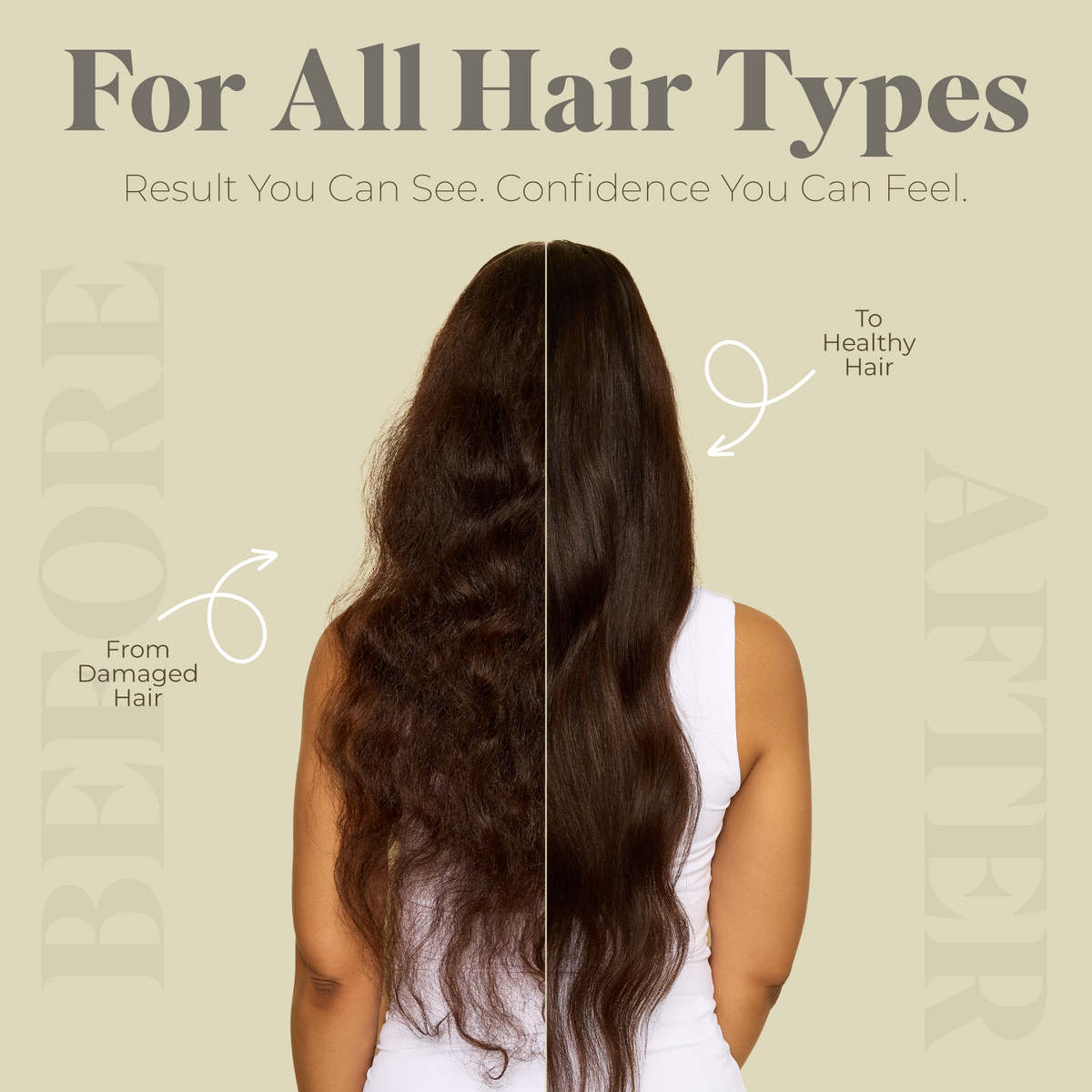 White Rain+ Hair Repair Leave In Conditioner Spray, 8 fl oz