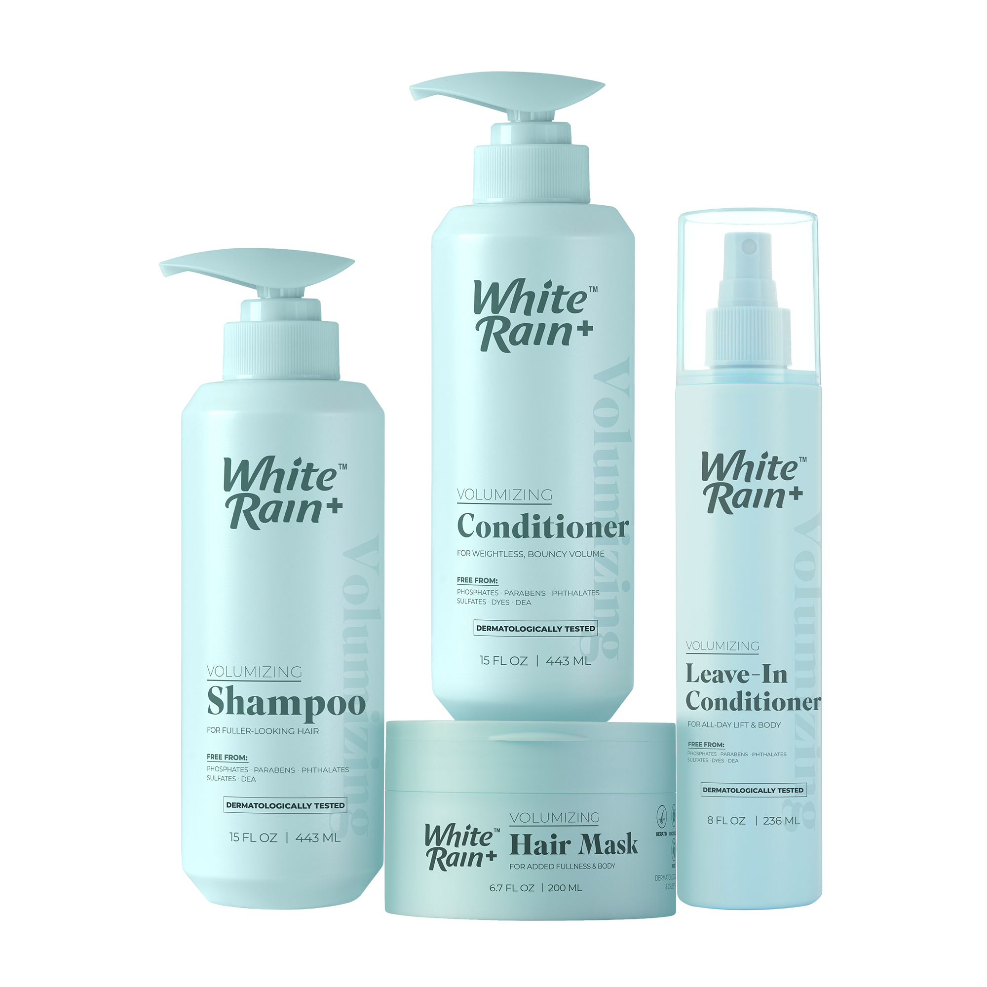 White Rain+ Volumizing Hair Care Collection, Complete Volume System