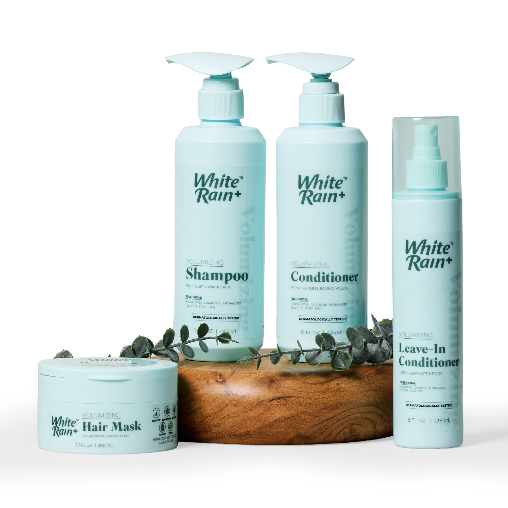 White Rain+ Volumizing Hair Care Collection, Complete Volume System