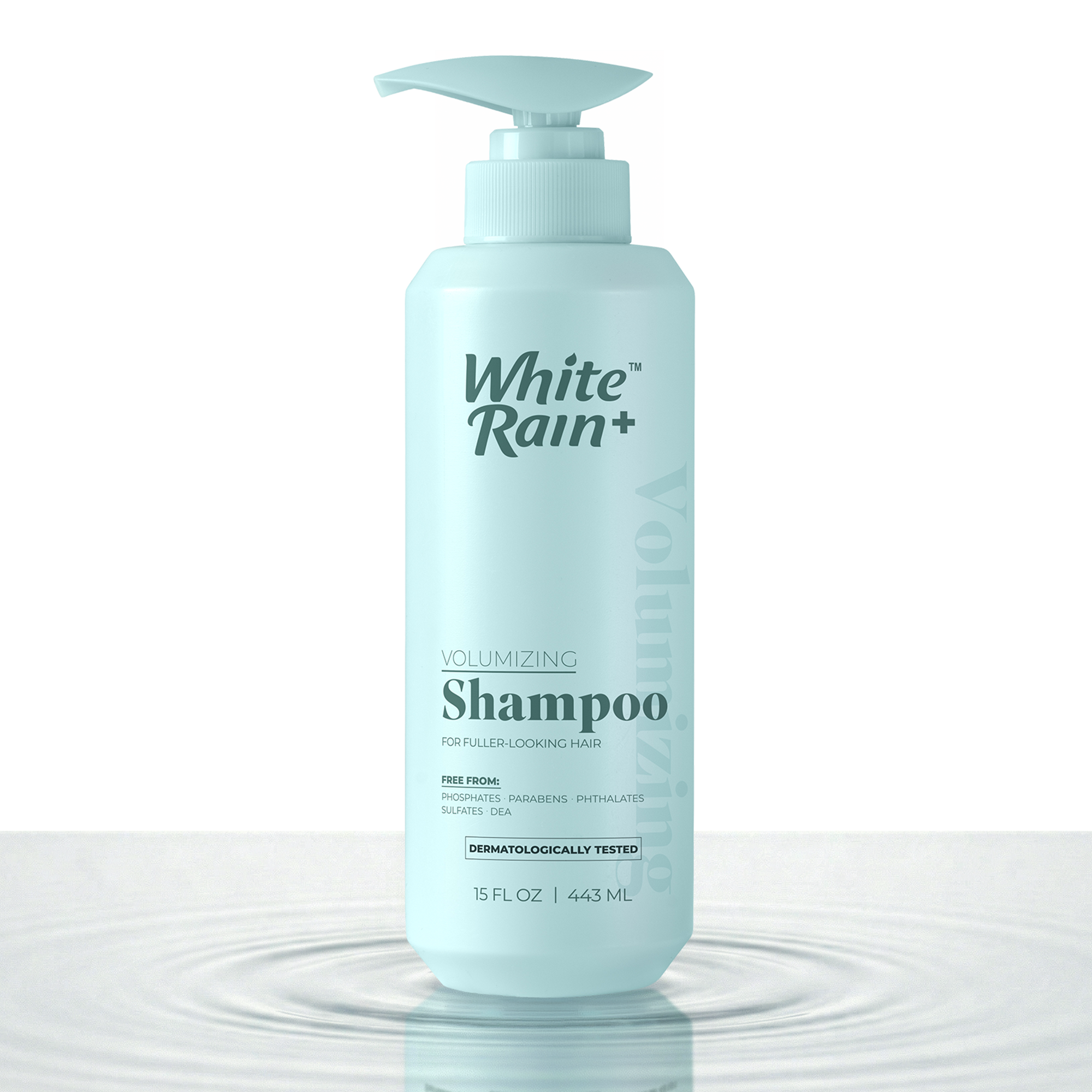 White Rain+ Volumizing Shampoo for Women and Men, 15 fl oz