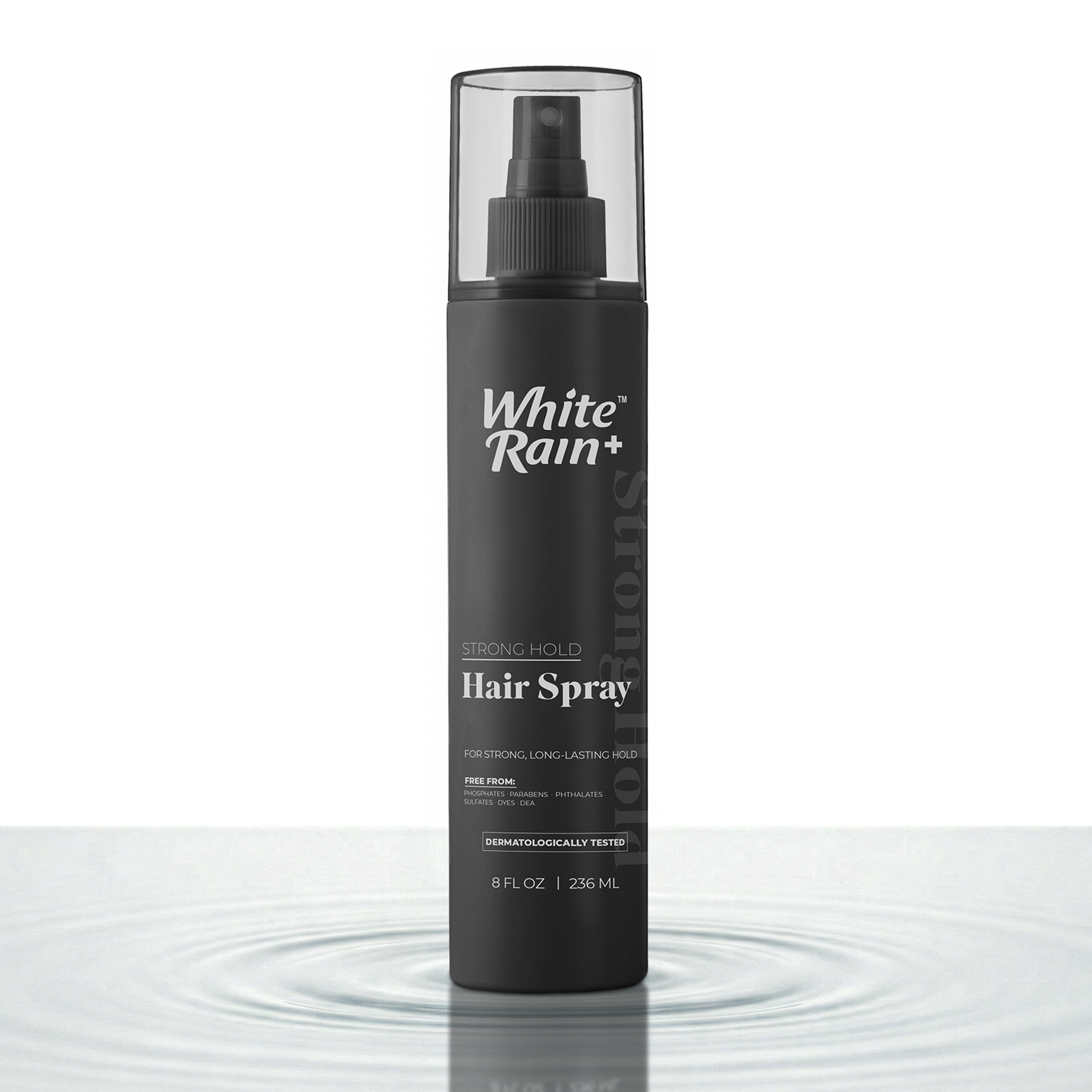 White Rain+ Strong Hold Hair Spray for Women and Men, 8 fl oz